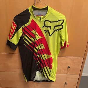 Fox Men's Vibrant Black, Red, and Yellow Jersey